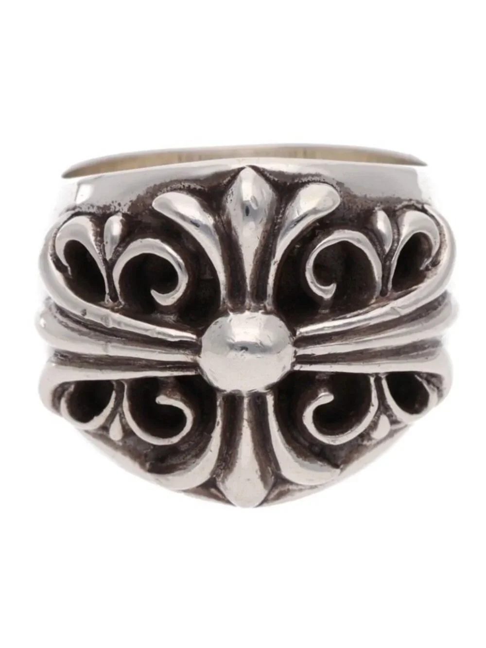 Chrome Hearts Keeper Silver Ring
